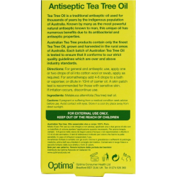 ÓLEO DE MELALEUCA AUSTRALIAN 10 ML OPTIMA