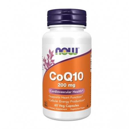 CO EMZYME Q10 60 CAPSULAS 200 MG  COQ10 NOW