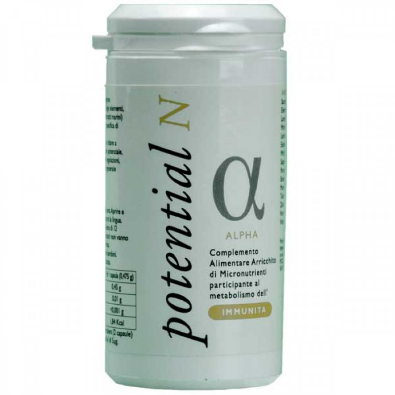POTENTIAL N ALPHA  IMUNIDADE 60 CAPSULAS