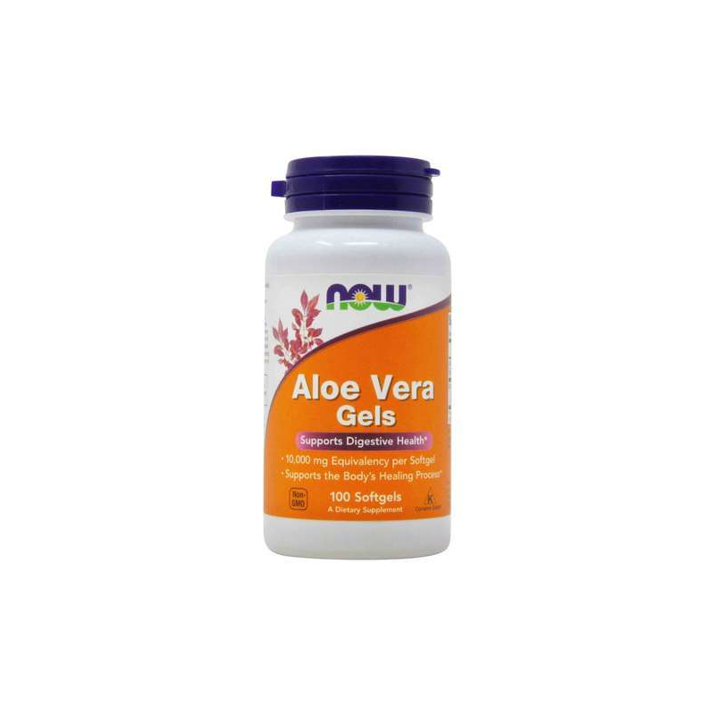 ALOE VERA 10000 MG 100 CAPS GELS NOW