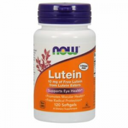LUTEIN ESTERS 120 SOFTGELS 10 MG NOW