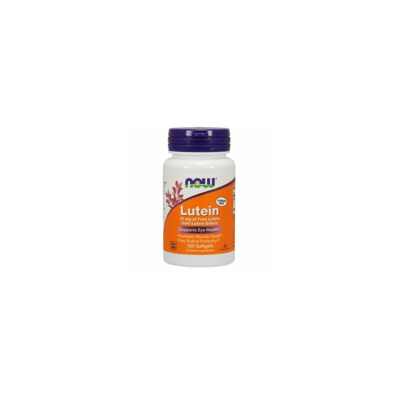 LUTEIN ESTERS 120 SOFTGELS 10 MG NOW