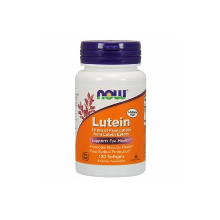 LUTEIN ESTERS 120 SOFTGELS 10 MG NOW