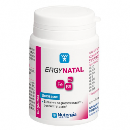 ERGYNATAL 60 CAPS NUTERGIA 