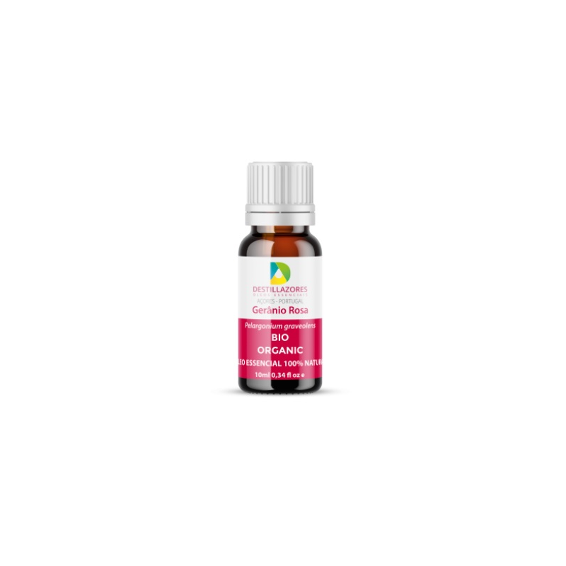 OLEO ESSENCIAL DE GERANIO ROSA BIO 10 ML