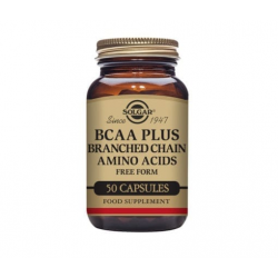 BCAA PLUS FREE FROM 50 CAPS SOLGAR