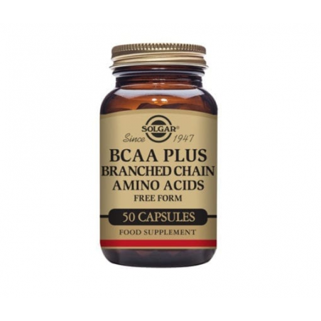 BCAA PLUS FREE FROM 50 CAPS SOLGAR