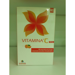 VITAMINA C 30 COMP 500 MG MASTIGAR Y FARMA