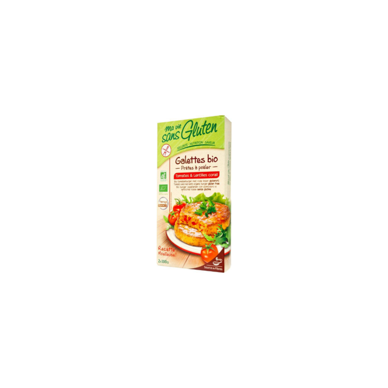 Burguer de Tomates & Lentilhas BIO S/Gluten 2 x 100 G