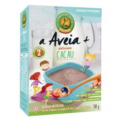 A AVEIA MAIS DELICIOSA CACAU 500 GRS CEM PORCENTO