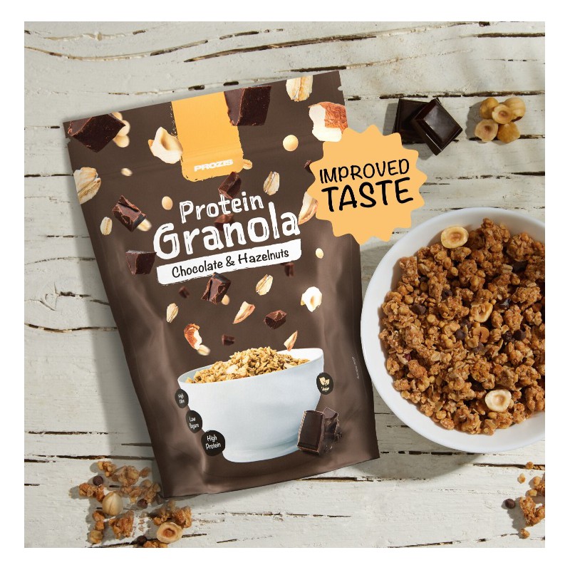 PROTEIN GRANOLA CHOCOLATE AVELA 275 GRS PROZIS 