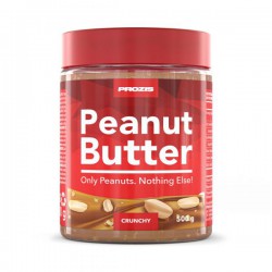MANTEIGA DE AMENDOIM SABOR CROCANTE PEANUT BUTTER CRUNCHY 500 GRS PROZIS