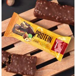 PROTEIN GOURMET BAR CHOCOLATE E AVELAS 80 GRS PROZIS