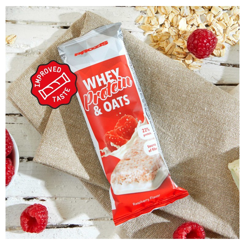 WHEY PROTEIN OATS SABOR FRAMBOESA 80 GRS PROZIS