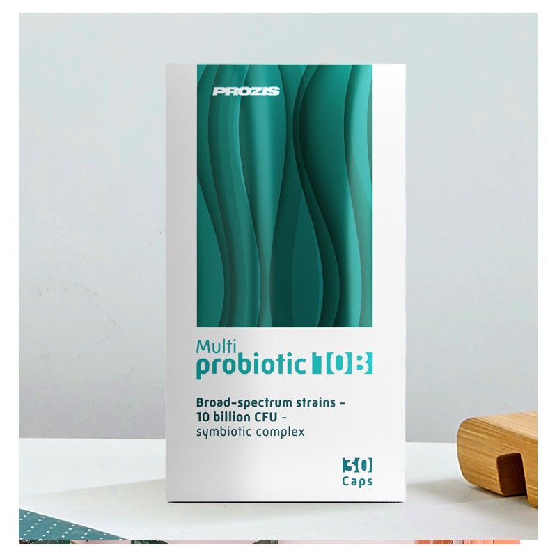 MULTI PROBIOTICO 10 BILIOES 30 CAPS PROZIS