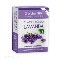 CHAMPO SOLIDO LAVANDA 100 GRS VEGAN GOLDENSILK