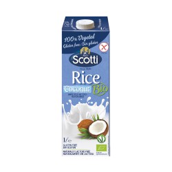BEBIDA DE ARROZ COCO SCOTTI BIOLOGICA 1 LITRO