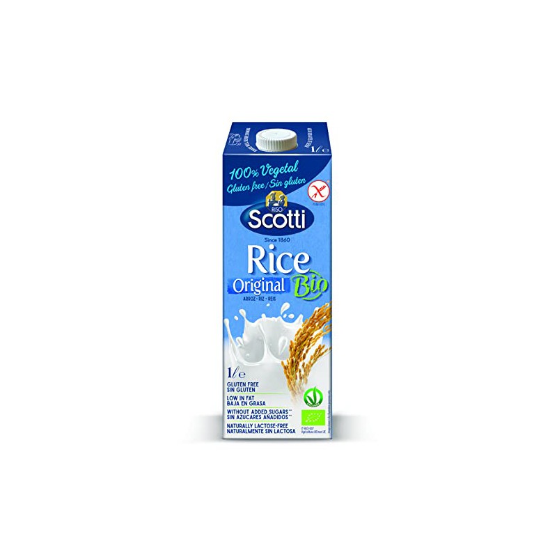 BEBIDA DE ARROZ BIOLOGICA 1 LITRO SCOTTI
