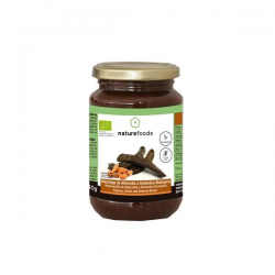 MANTEIGA DE ALFARROBA E AMÊNDOA BIO 330 GRS NATUREFOODS