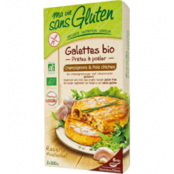 BURGER DE COGUMELOS E GRAO BIO S/GLUTEN 2 X 100 G