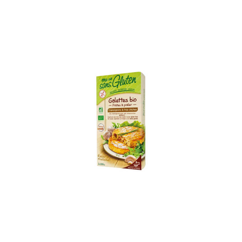 BURGER DE COGUMELOS E GRAO BIO S/GLUTEN 2 X 100 G