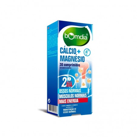 CALCIO + MAGNESIO 30 COMPRIMIDOS BOMDIA