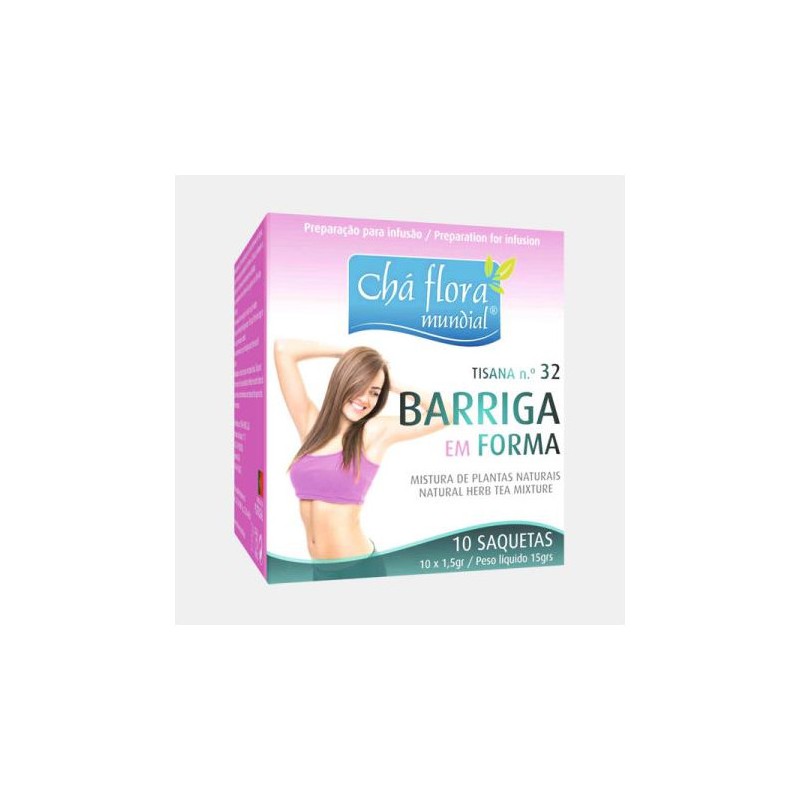 N 32 BARRIGA EM FORMA INFUSAO 10 SAQUETAS