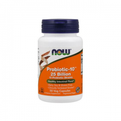 PROBIOTIC  10     25 BILLION 50 CAPSULAS NOW