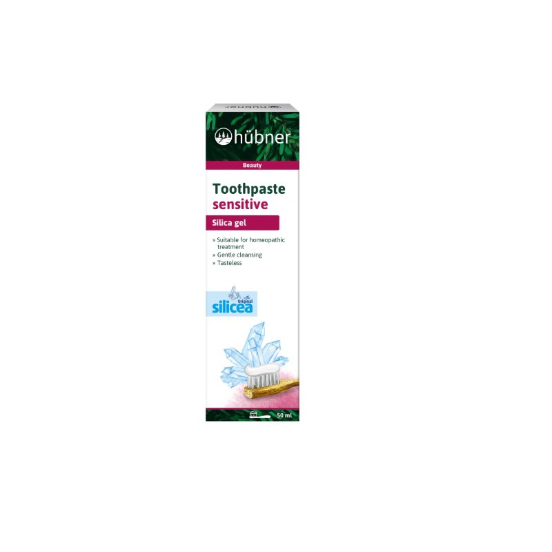 TOOTHPASTE SENSITIVE SILICA GEL 50 ML PASTA DESNTES HUBNER 