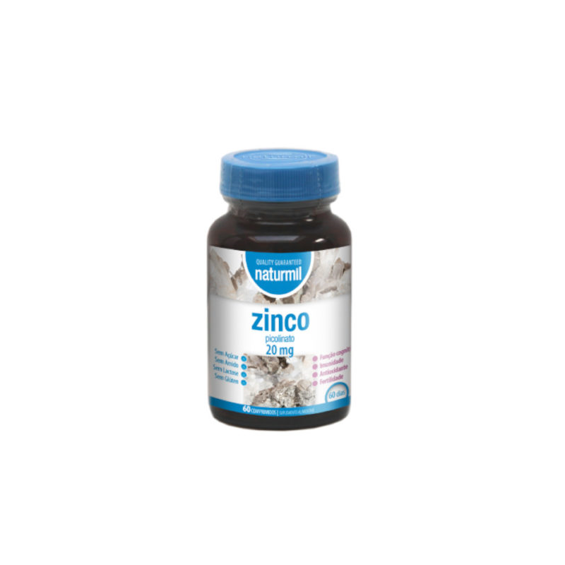 ZINCO 20 MG 60 COMP PICOLINATO NATURMIL
