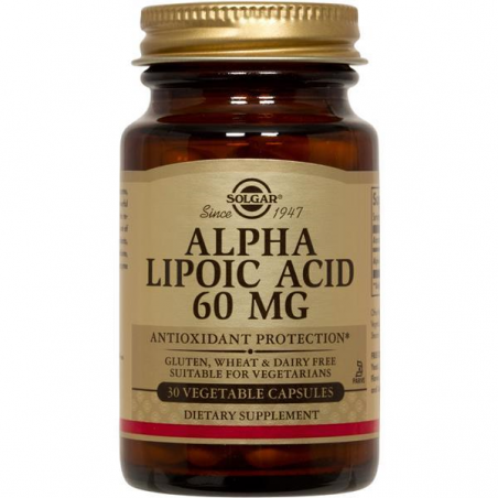 ACIDO ALFA-LIPOICO 60mg 30 CAPSULAS 