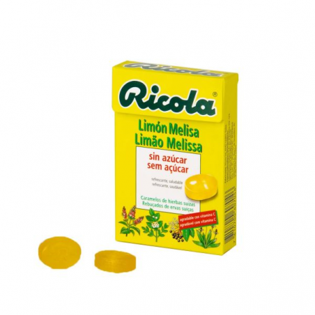 RICOLA LIMAO MELISSA 50 G S/ ACUCAR