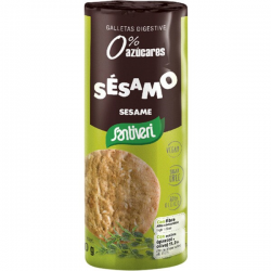 BOLACHA MARIA COM SESAMO INTEGRAL 190 G SANTIVERI