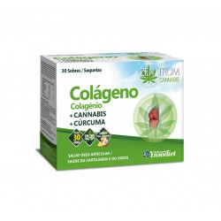 LINHA CANNABIS COLAGENIO 30 SAQUETAS CURCUMA YNSADIET NOVO
