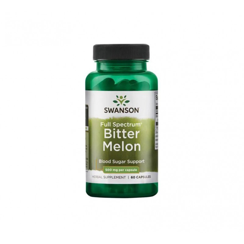 FULL SPECTRUM BITTER MELON Melão Amargo 500 MG 60 CAPSULAS SWANSON