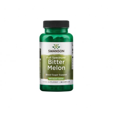 FULL SPECTRUM BITTER MELON Melão Amargo 500 MG 60 CAPSULAS SWANSON