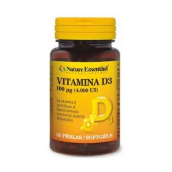VIT D3 4000UI 60 CAPSULAS NATURE ESSENTIAL