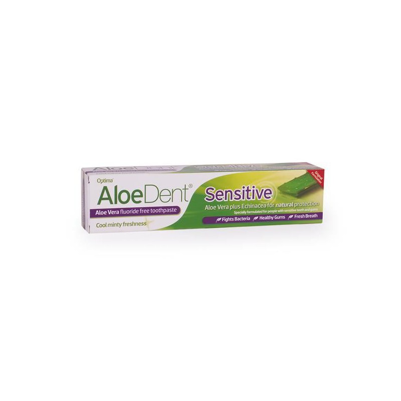 ALOE DENT PASTA DENTE SENS SEM FLÚOR 100 ML ALOE DENT 