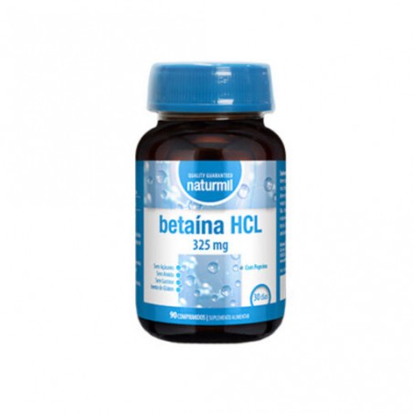 BETAINA 90 COMPRIMIDOS HCL 325 MG NATURMUL DIETMED