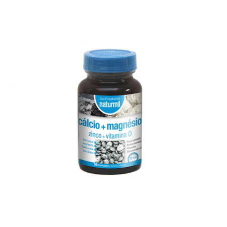 CALCIO + MAGNESIO + ZINCO + VIT. D 90 COMPRIMIDOS NATURMIL 