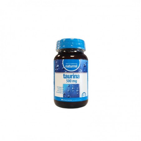 TAURINA 500 MG 60 CAPSULAS NATURMIL DIETMED