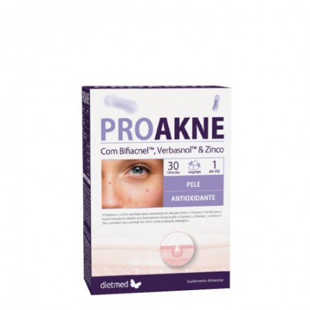 PROAKNE 30 CAPSULAS DIETMED