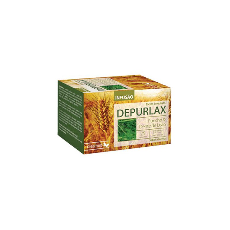 DEPURLAX INFUSAO 25 SAQUETAS CHA DIETMED