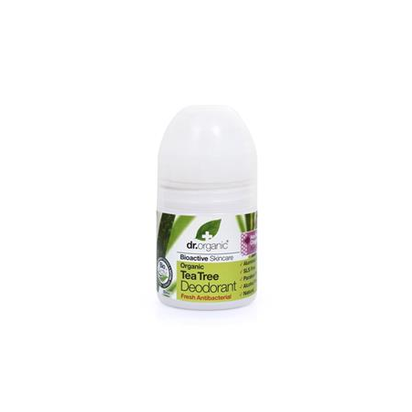 DESODORIZANTE MELALEUCA BIO 50 ML DR ORGANIC TEA TREE 