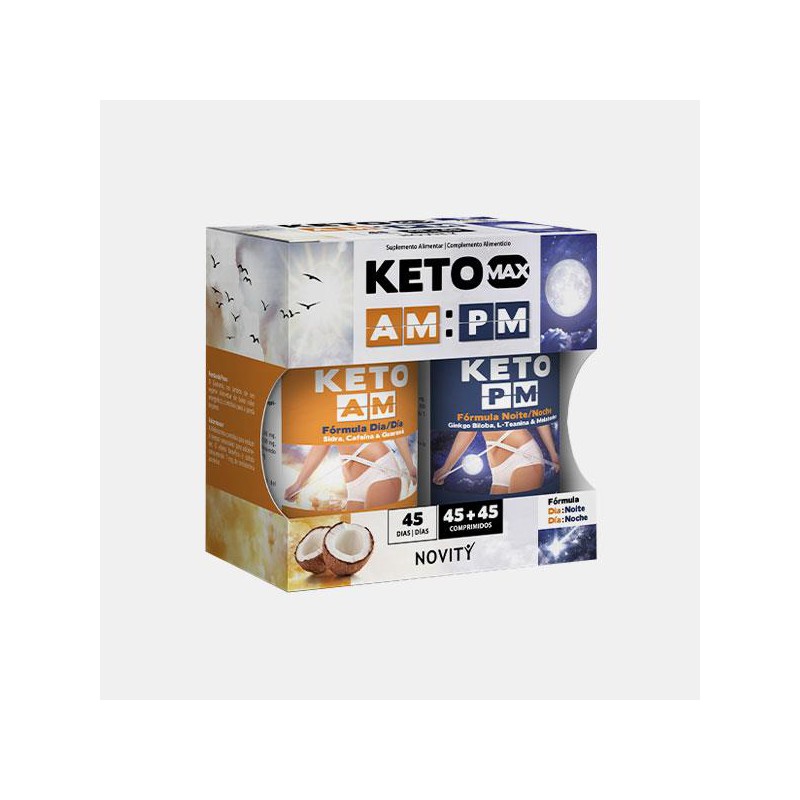 KETO MAX AM PM 45  45 COMPRIMIDOS DIETMED