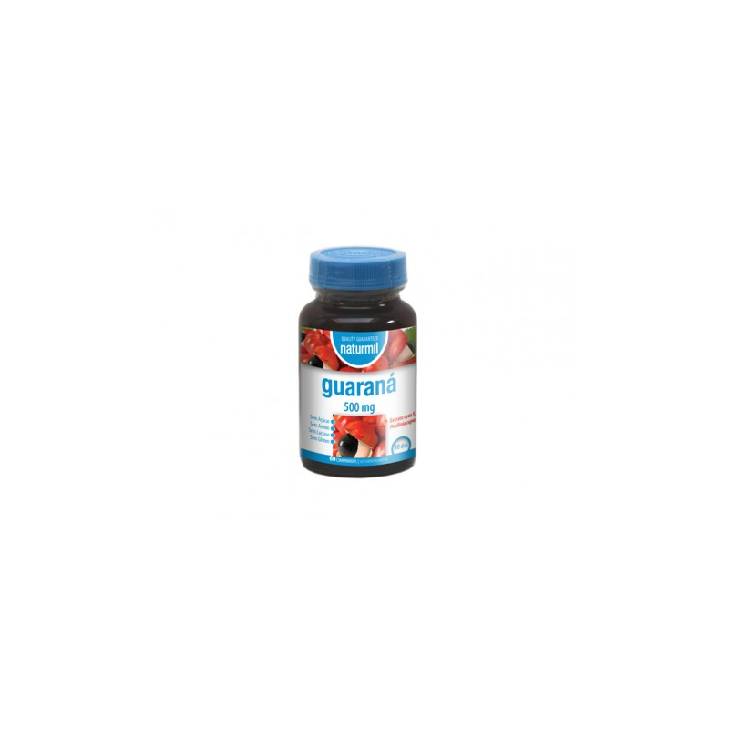 NATURMIL GUARANA 500 MG 60 comprimidos 