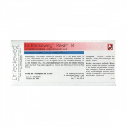 REKIN 14  10 AMPOLAS BEBÍVEIS  DR. RECKEWEG