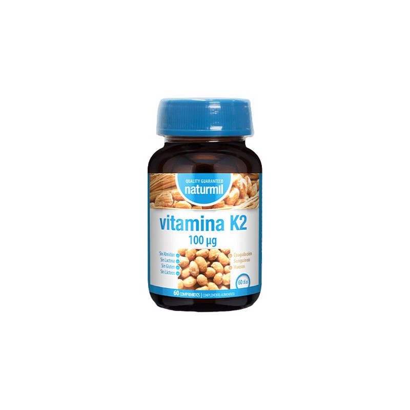 VITAMINA K2 80 COMPRIMIDOS NATURMIL DIETMED 
