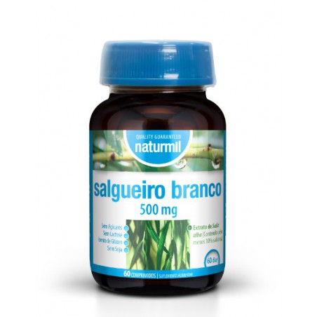 SALGUEIRO BRANCO 60 COMPRIMIDOS 500 MG NATURMIL DIETMED