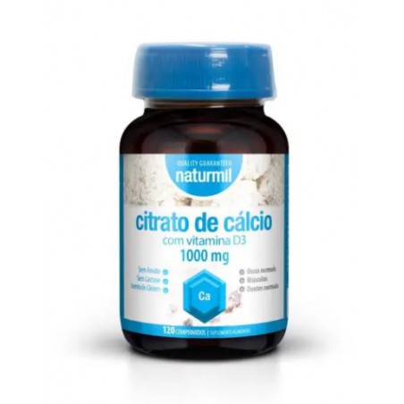 CITRATO DE CALCIO 1000 MG 120 COMPRIMIDOS NATURMIL DIETMED